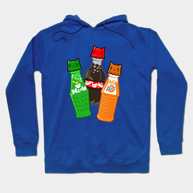 Kitty Pop Soda Hoodie by wss3